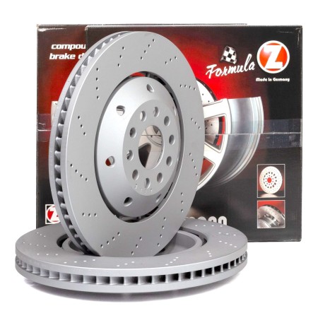 Audi RS6 C5 ZIMMERMANN Front Brake Discs