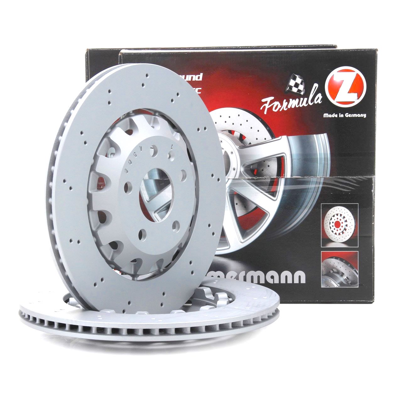 Audi RS4 B9 Zimmermann Rear Brake Discs