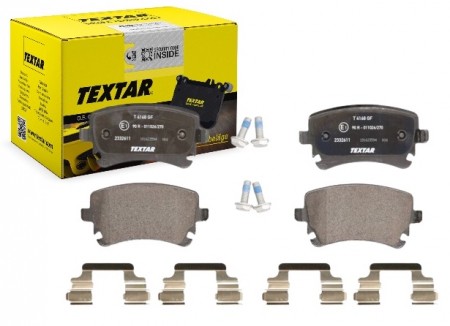 Bentley Continental GT (2003-12.2011) OEM Textar Rear Brake Pads