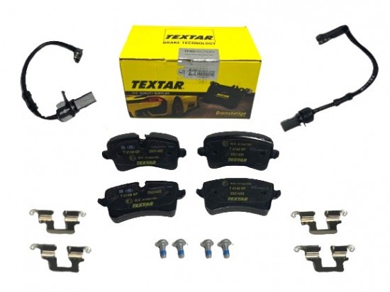 Audi RS6 C7 (2013-) TEXTAR Premium rear brake pads