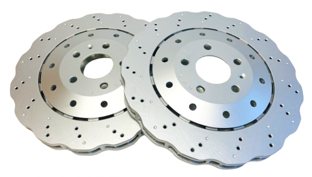 Audi RS5 B8 Front Wavy Brake Discs