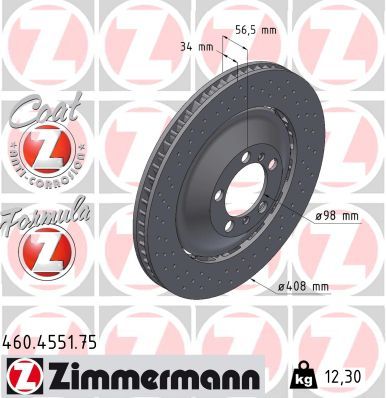 992 GT3 Front Left Brake Disc