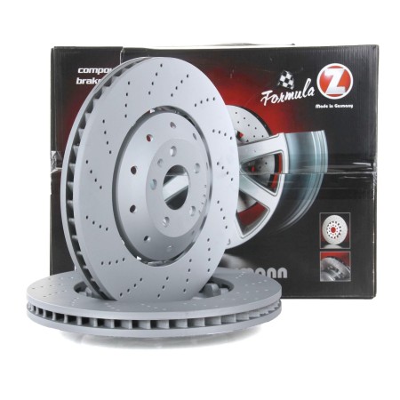 Audi RS6 C6 ZIMMERMANN Front Brake Discs