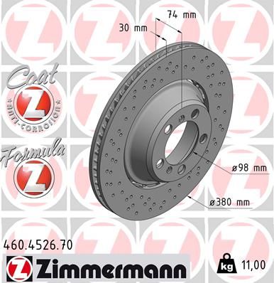 991 GT3 Rear Left Brake Disc